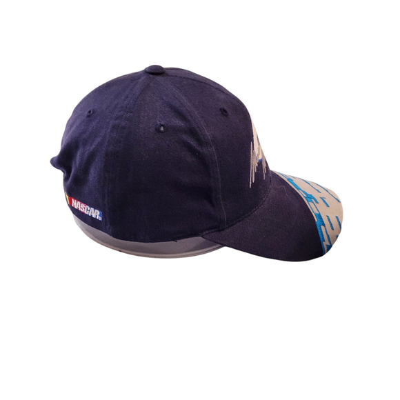 Roush Racing Hat NASCAR Men's Adjustable Snapback Blue Signature 6 Logo - Picture 2 of 5